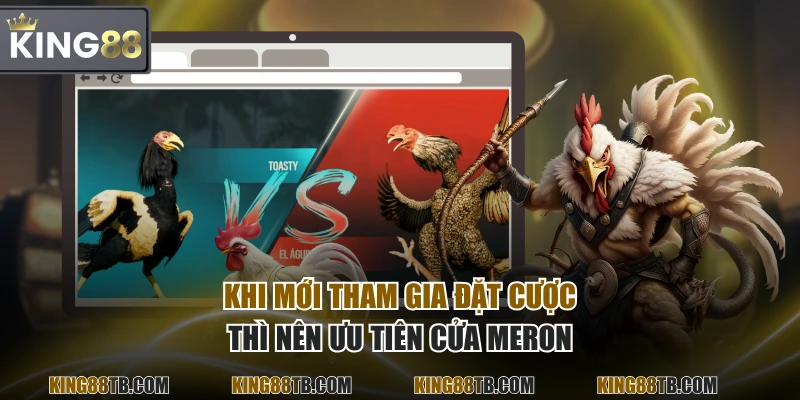 Khi mới tham gia đặt cược thì nên ưu tiên cửa meron